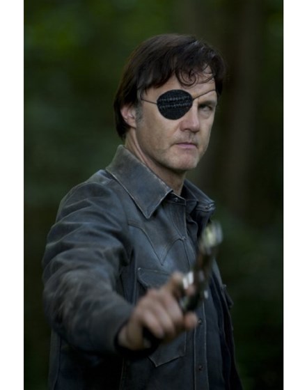 Walking Dead Governor Leather Jacket: Walking Dead Governor Leather Jacket