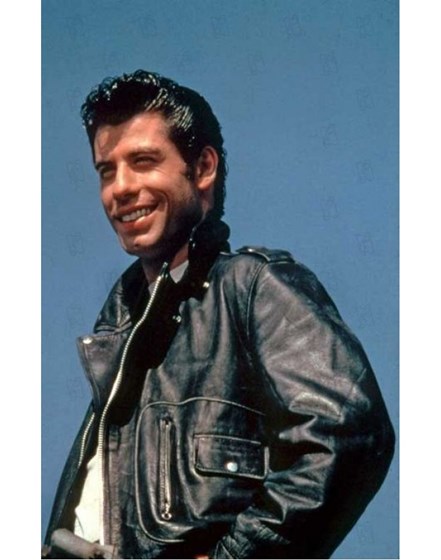 Danny Zuko T Birds Leather Jacket: Danny Zuko T Birds Leather Jacket