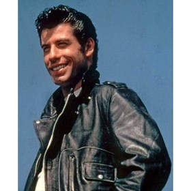 Danny Zuko T Birds Leather Jacket: Danny Zuko T Birds Leather Jacket